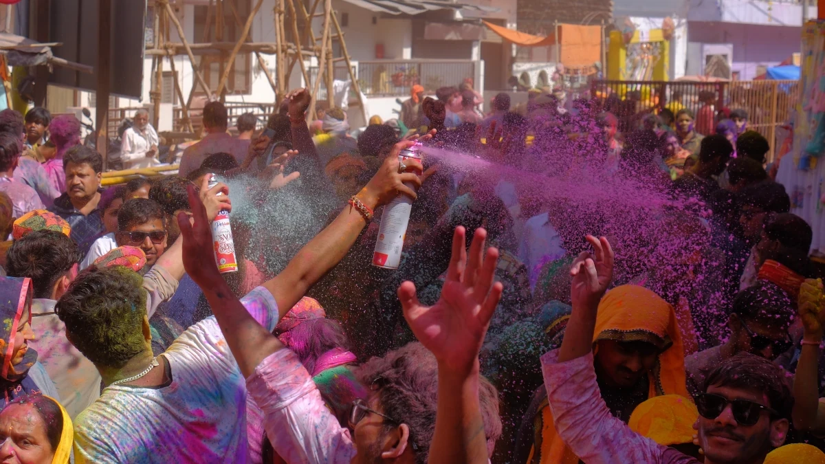 Lathmar Holi Inde: