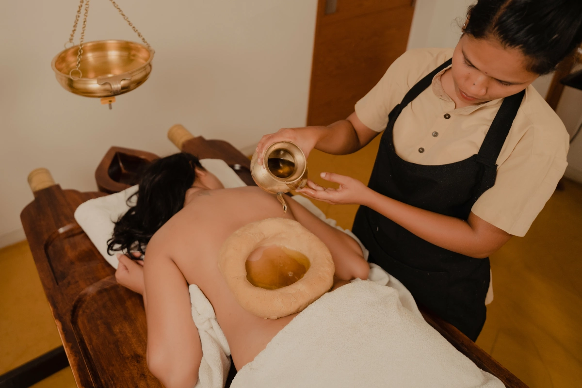 Stay in a stylish boutique resort surrounded by nature, offering Ayurvedic spa and peaceful atmosphere.